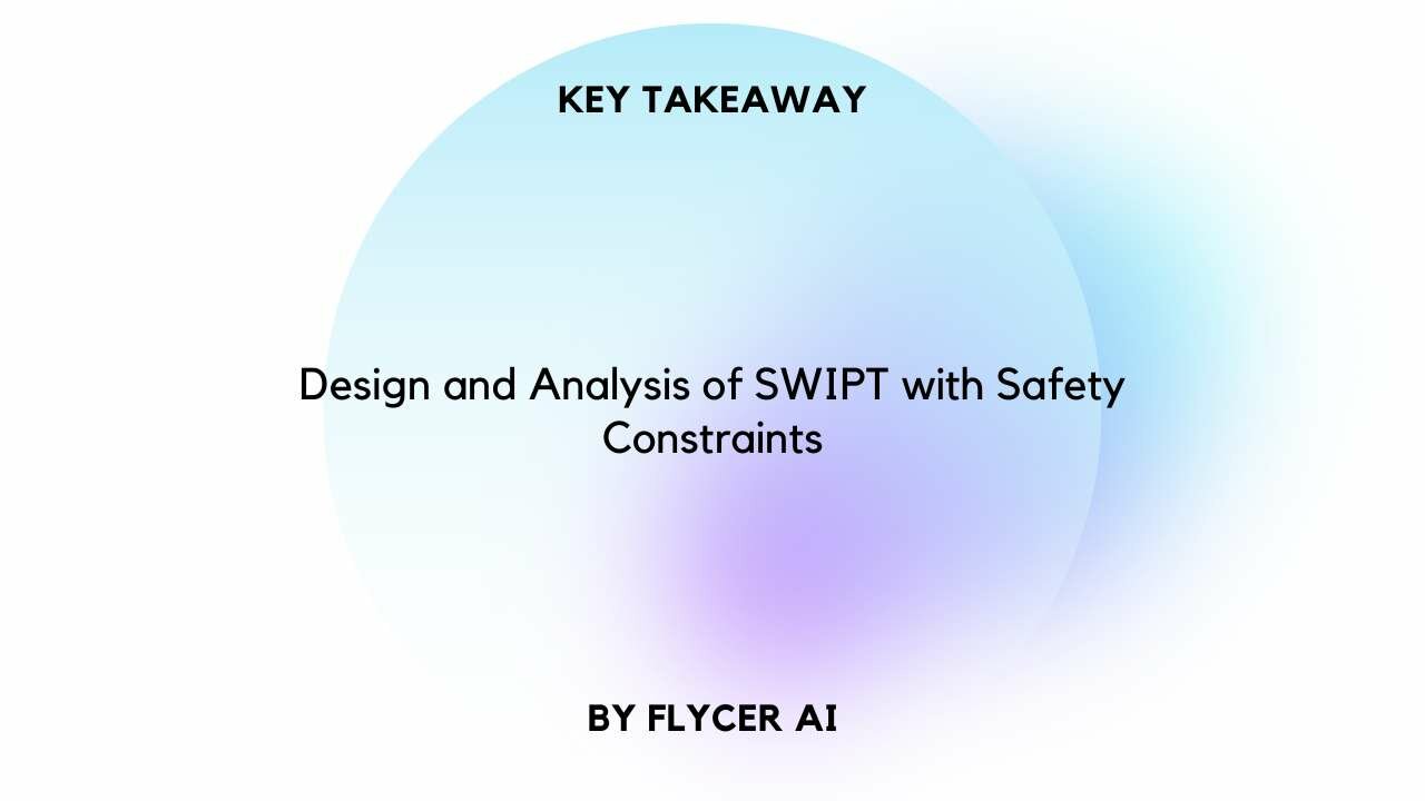 Design and Analysis of SWIPT with Safety Constraints