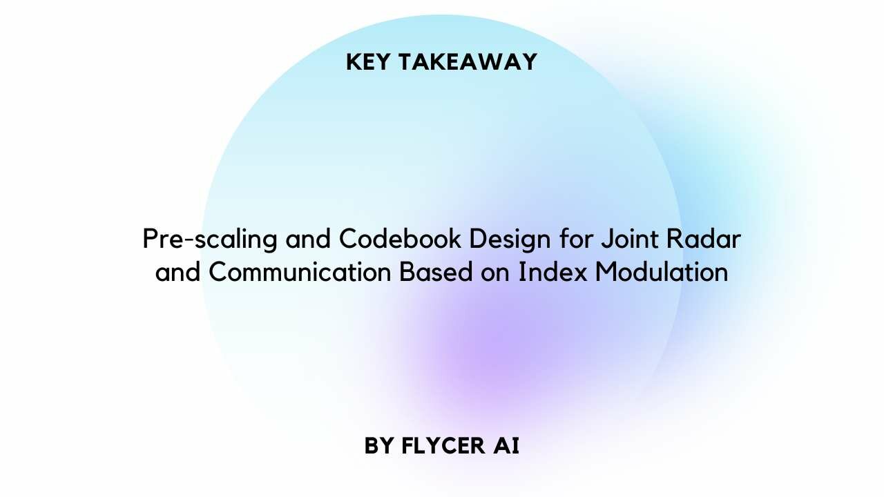 Pre-scaling and Codebook Design for Joint Radar and Communication Based on Index Modulation